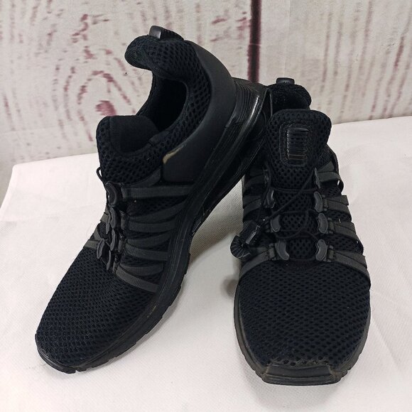 Nike Shox Gravity Womens Size 6.5 M Black Casual Sneakers Shoes - Picture 1 of 12